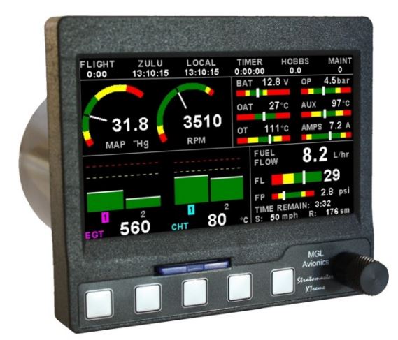 MGL Avionics Xtreme G2 EMS engine monitor
